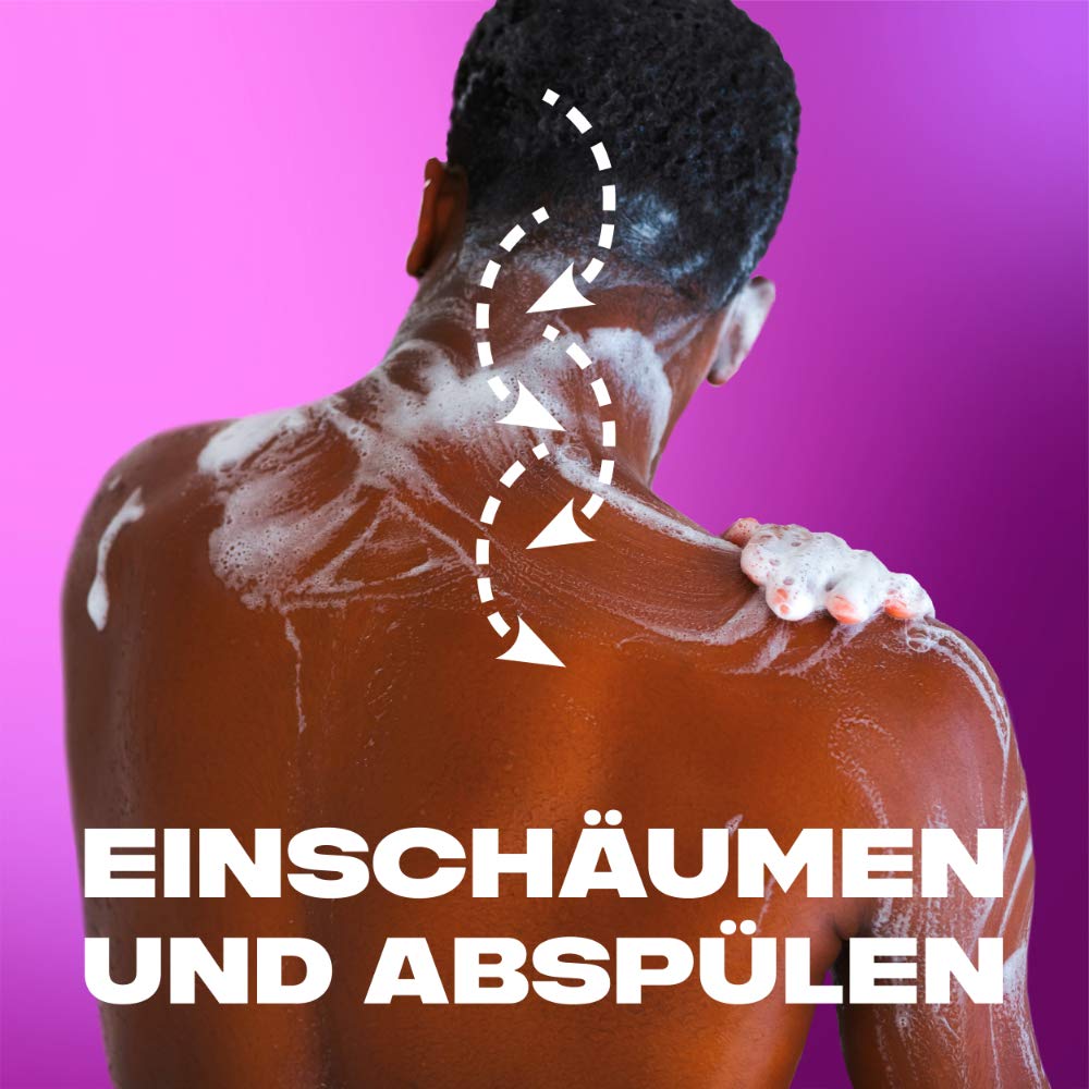 Axe 3-in-1 Duschgel & Shampoo Excite für ganztägige Frische, unwiderstehlichen Duft und eine angenehme Dusche dermatologisch getestet 6x 250 ml