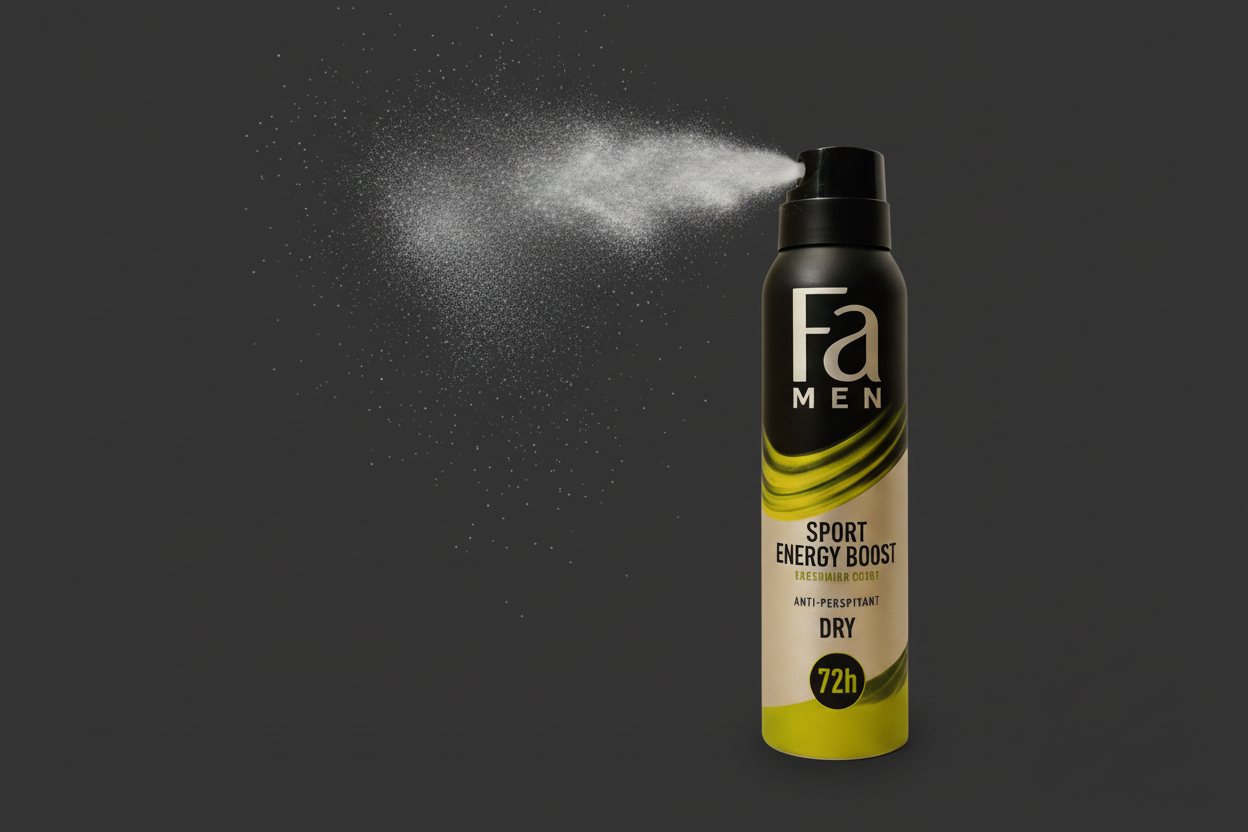 Fa Men Sport Energy Boost Deo Spray 150 ml – 6er Pack