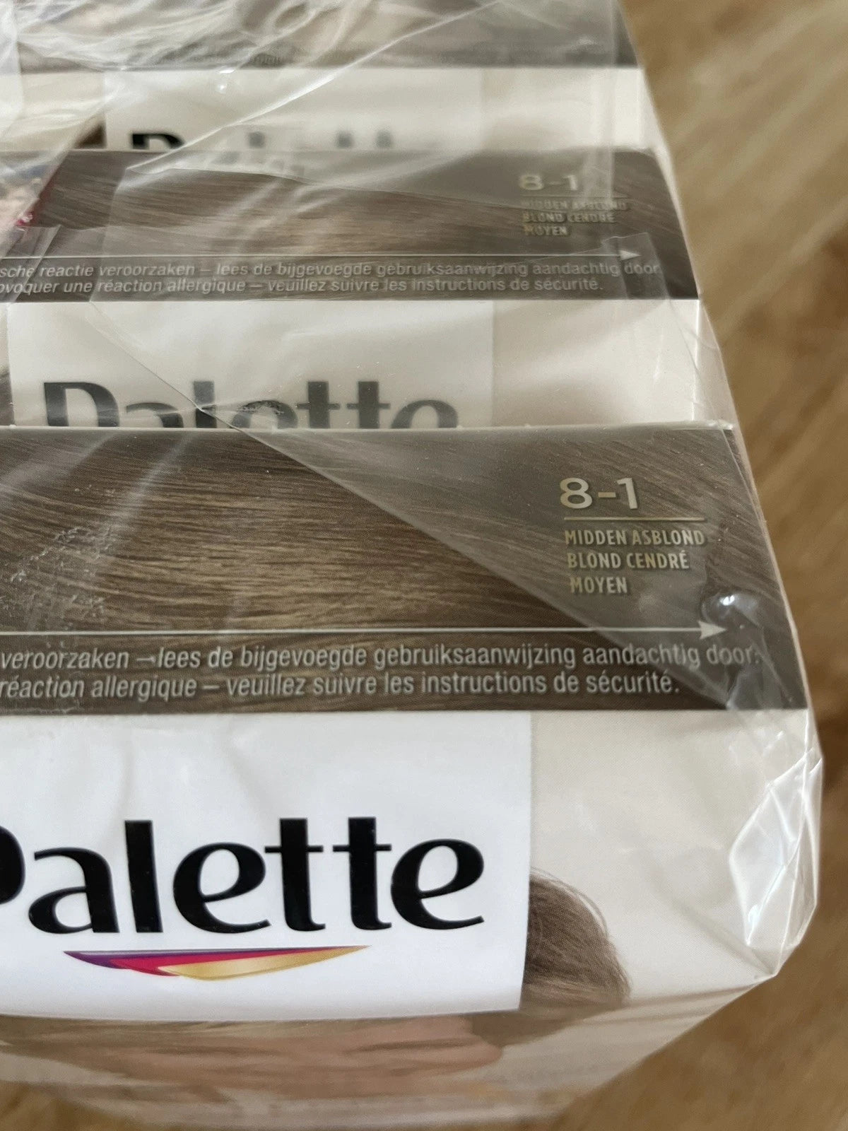 3x Poly Palette Vital Color 8-1 Mittel Aschblond