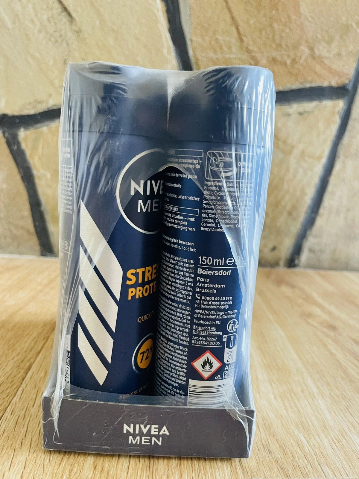 6er Pack NIVEA MEN Stress Protect Deo Spray