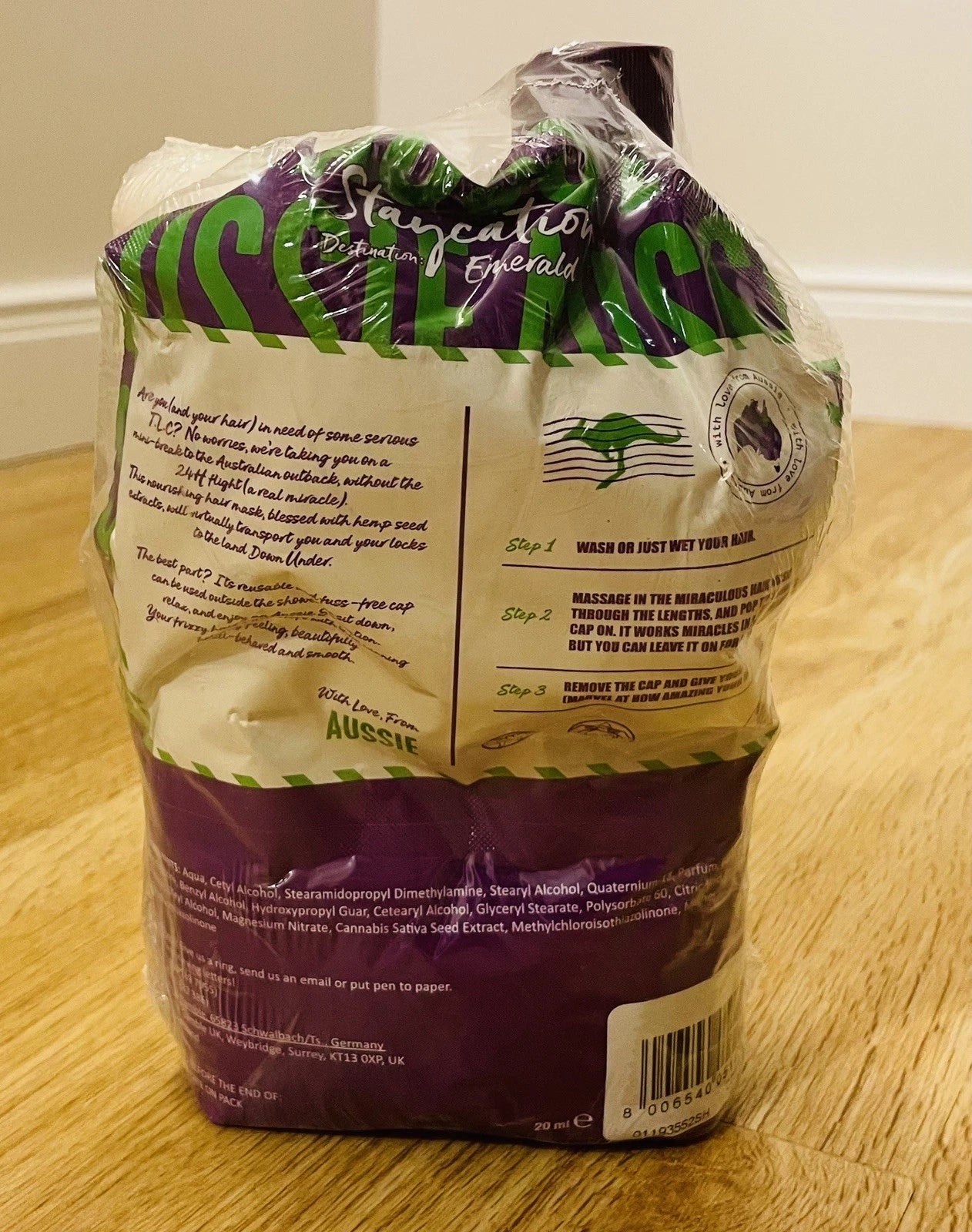 Aussie Calm the Frizz Set – Shampoo + 3 Minute Miracle | 2-teilig