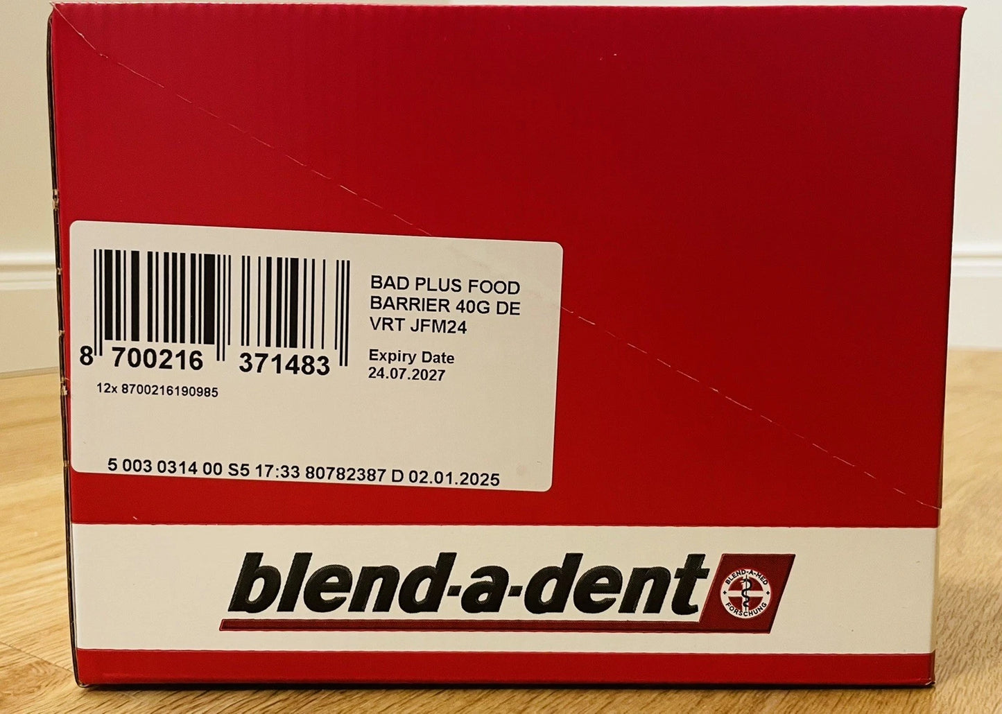 Blend-a-dent Plus Premium Haftcreme – 12er Pack