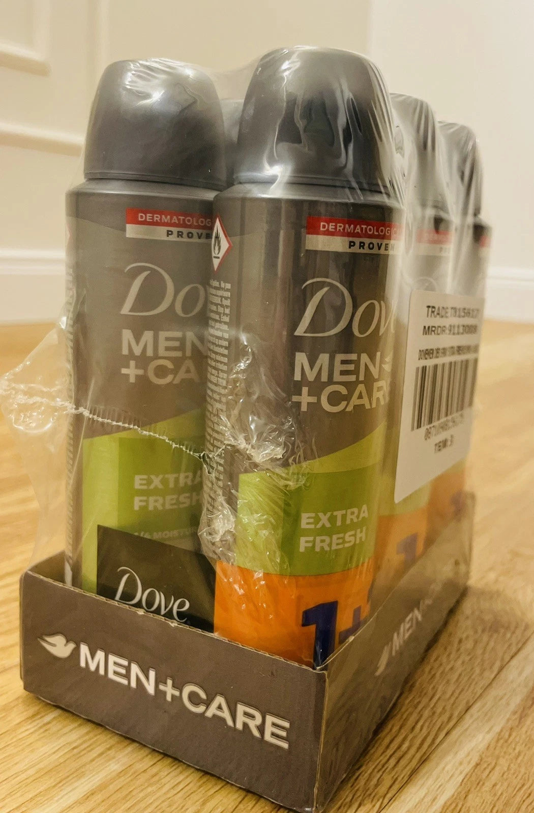 Dove Men+Care Extra Fresh Deo Spray 48h Schutz – 6er Pack