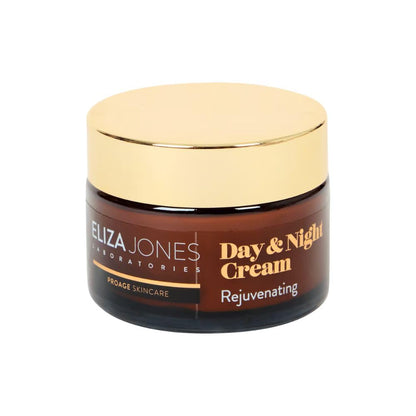 Eliza Jones Laboratories Eliza Jones Pro Age Gesichtscreme für Tag und Nacht, 50 ml, vegan, Anti-Aging, mit Hyaluronsäure, Peptiden, süßen Mandeln und Hagebuttenrose, feuchtigkeitsspendend, nährend