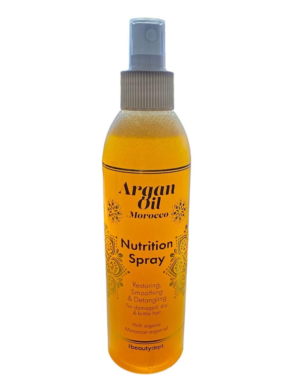 Bio-Arganöl-Spray aus Marokko, nährt, glättet und verleiht Glanz für trockenes oder geschädigtes Haar, 200 ml