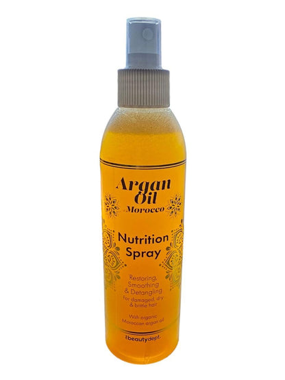 Bio-Arganöl-Spray aus Marokko, nährt, glättet und verleiht Glanz für trockenes oder geschädigtes Haar, 200 ml