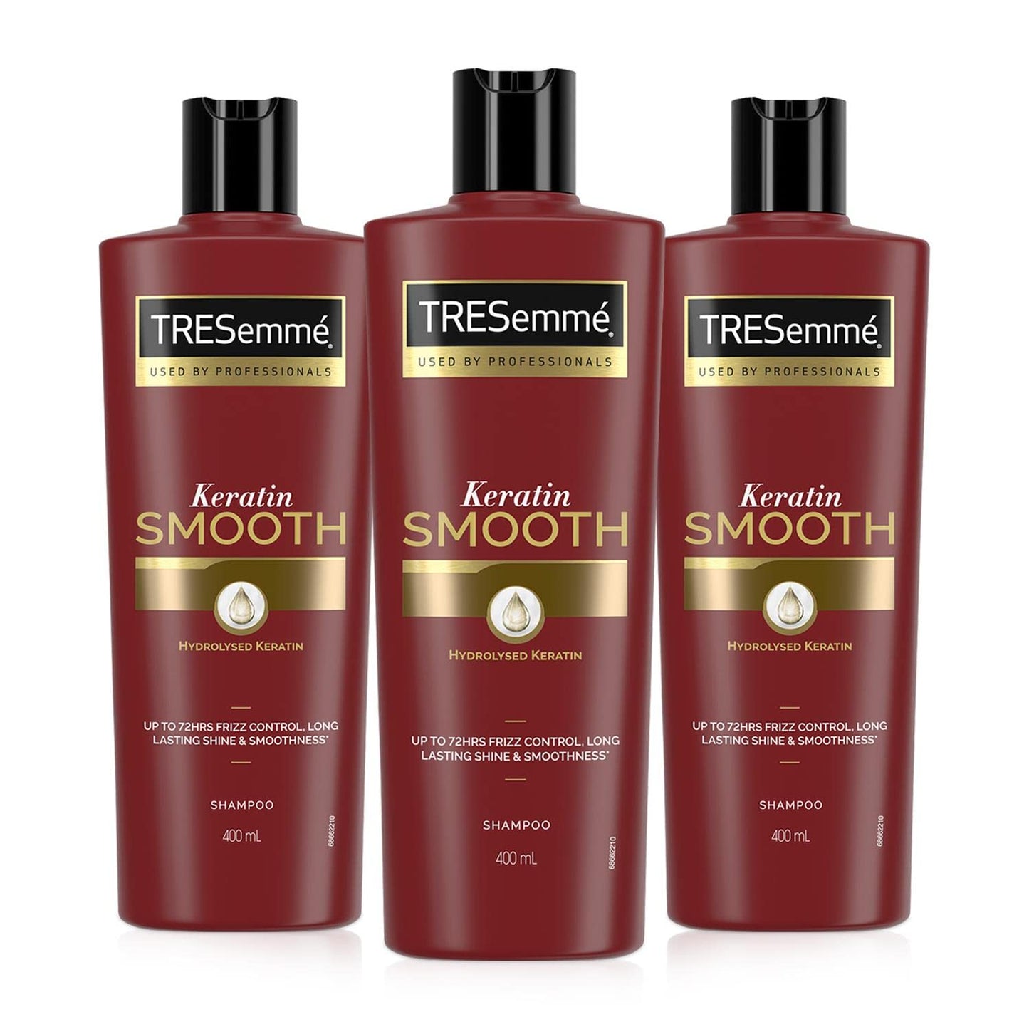 TRESemme Pro Collection Keratin Smooth Shampoo 400ml - 3 Stück pro Pack