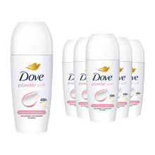 Dove Powder Deo Roller - 6 x 50 ml