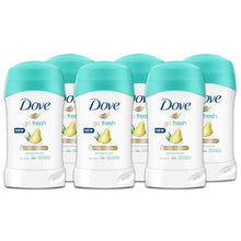 6er Pack - Dove Go Fresh Deodorant Stick - Pear & Aloe Vera - 40ml