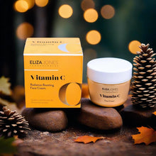 Eliza Jones Gesichtstagescreme 50 ml, Intensive Feuchtigkeitsversorgung, Faltenprävention und Strahlender Hauteffekt (Vitamin C Radiance Boosting)