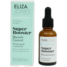 Eliza Jones Serum Super Booster 30ml zur Minimierung von Hautfalten, Verfärbungen, feinen Linien und zur Verbesserung des ungleichmäßigen Hauttons (Super Booster Blemish Control)