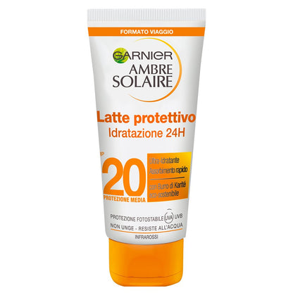 Ambra Solaire Sonnenmilch Gesicht und Körper Mittel Lsf 20 50 ml