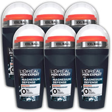 6 er Pack Loreal Men Expert Magnesium Defense Deoroller 6 x 50 ml
