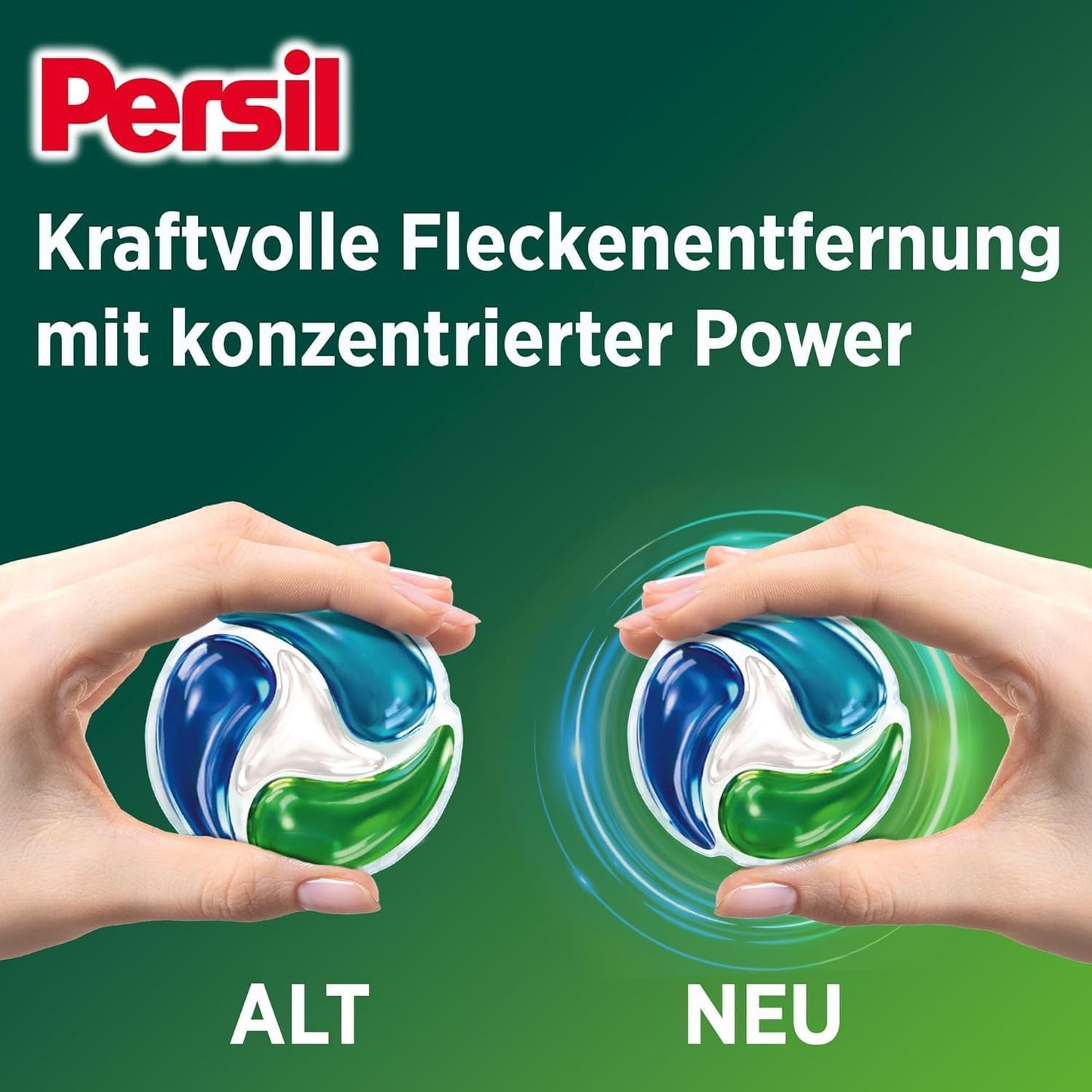 Persil Universal 4in1 DISCS 76 Waschladungen, Universal Waschmittel mit Tiefenrein Technologie