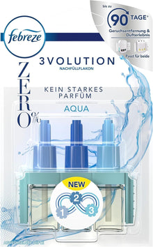 Febreze 3Volution Duftstecker ZERO% Aqua, Nachfüller, Raumduft Und Lufterfrischer