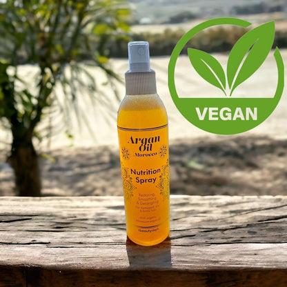 Bio-Arganöl-Spray aus Marokko, nährt, glättet und verleiht Glanz für trockenes oder geschädigtes Haar, 200 ml