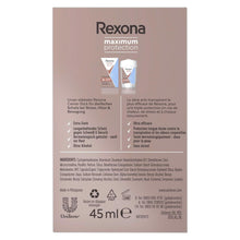 Rexona Women Maximum Protection Anti Transpirant Deo Creme Clean Scent Deodorant mit 96 Stunden Schutz gegen starkes Schwitzen und Geruch mit 3x Schutz bei Stress, Hitze & Bewegung 45 ml