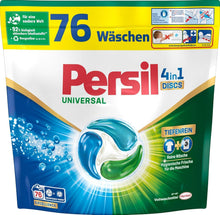 Persil Universal 4in1 DISCS 76 Waschladungen, Universal Waschmittel mit Tiefenrein Technologie