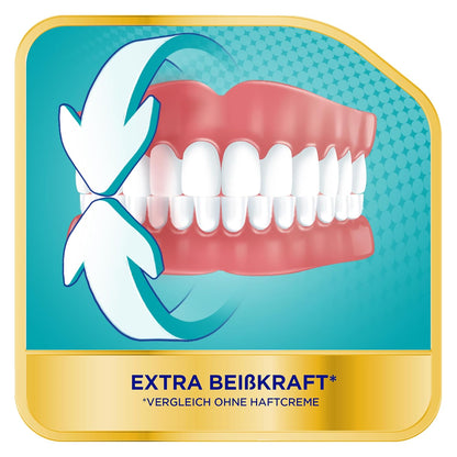 3x Corega Ultra Haftcreme Starker Halt + Krümelschutz für Zahnersatz/dritte Zähne, 40g, ohne künstliche Farb- und Aromastoffe