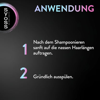 SYOSS Tiefenspülung Intense Plex (250 ml), reparierende Spülung mit 10% Plex-Bond-Komplex, Haarspülung für stark geschädigtes Haar repariert Millionen von Haarverbindungen