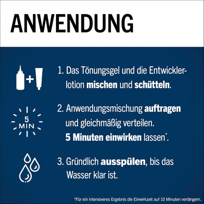 Schwarzkopf Men Perfect Anti-Grau Tönungs-Gel 60 Mittelbraun (3x 80 ml)