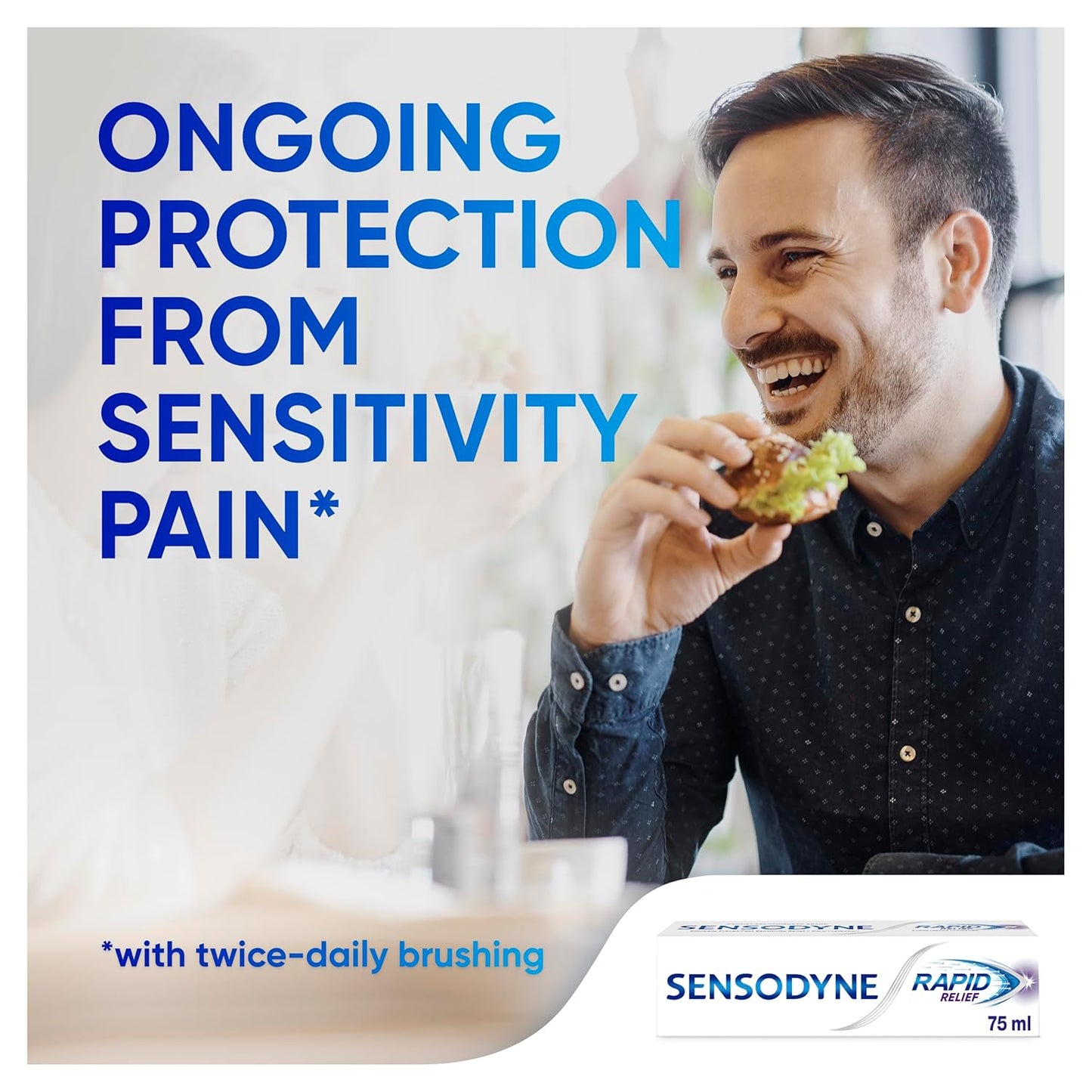 Sensodyne Sensitive Rapid Relief Toothpaste, 75 ml