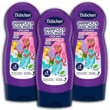 3 er Pack Bübchen Kinder Shampoo & Duschgel & Spülung 3in1 Meereszauber 3x230 ml