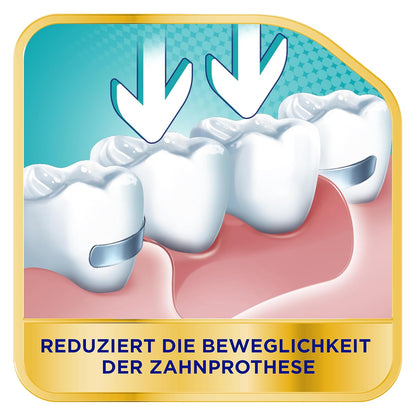 3x Corega Ultra Haftcreme Starker Halt + Krümelschutz für Zahnersatz/dritte Zähne, 40g, ohne künstliche Farb- und Aromastoffe