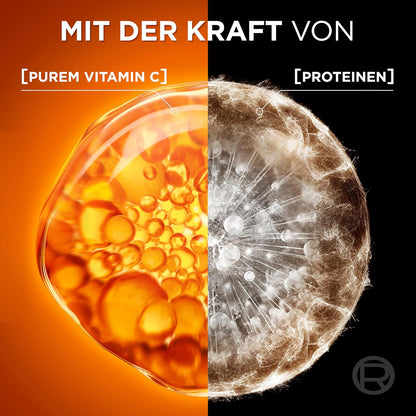 L'Oréal Men Expert Gesichtspflege gegen müde Haut für Männer, Belebende Feuchtigkeitscreme 24H Anti-Müdigkeit, Gesichtscreme für Herren mit Vitamin C und Proteinen, Hydra Energy, 1 x 50 ml