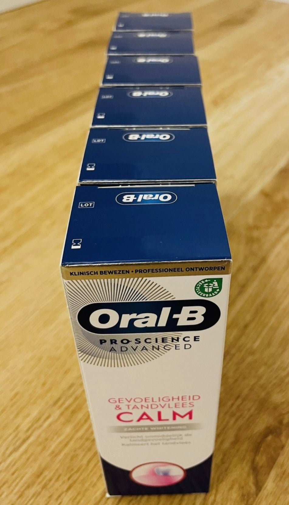 Oral-B Pro-Science Advanced Sensitivity & Gum Calm Zahnpasta – 6er Pack