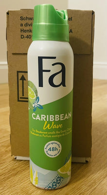 Fa Caribbean Wave Deospray – 6er Pack