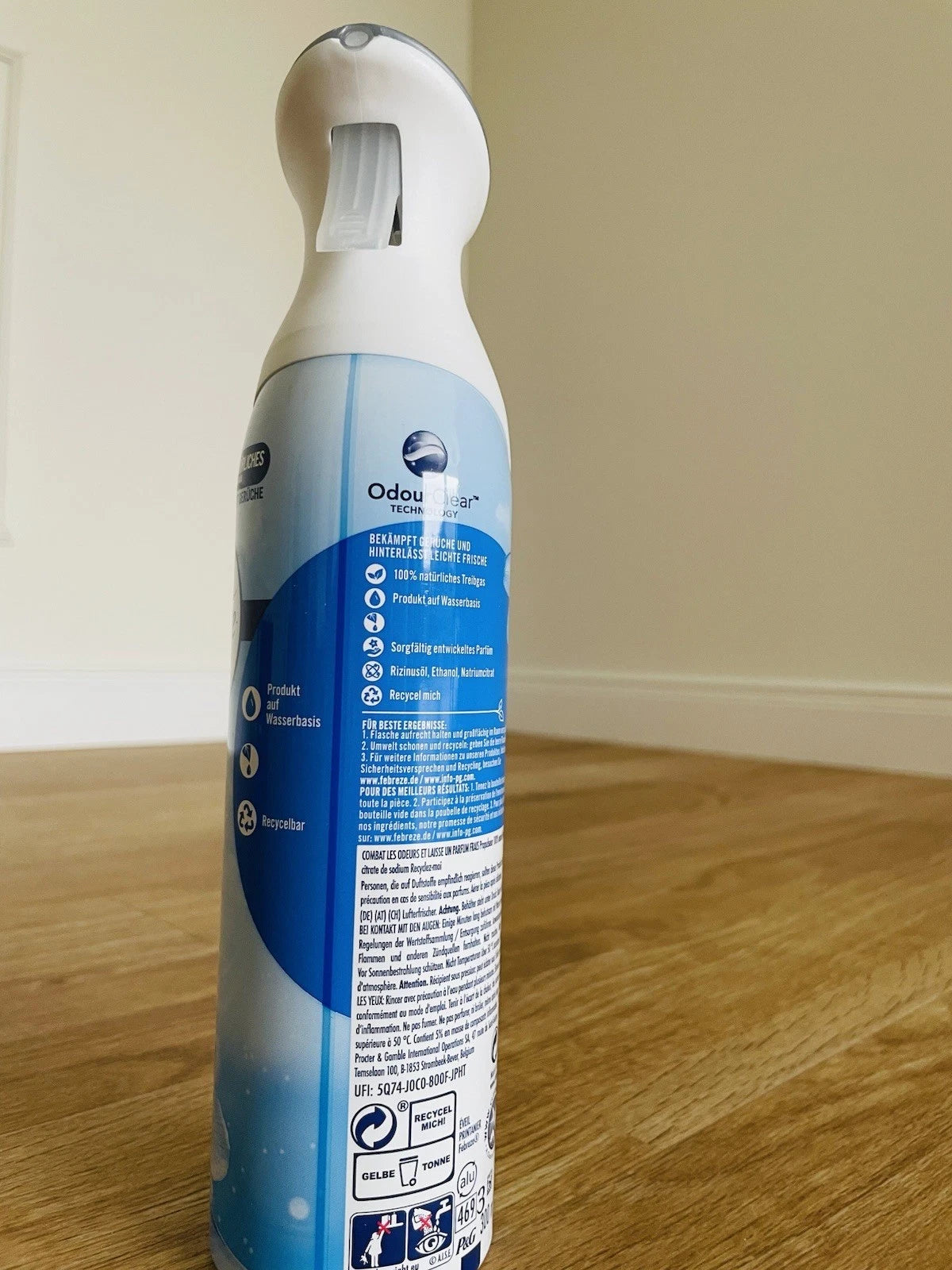 3x Febreze Lufterfrischer Raumduft Lenor Aprilfrisch Spray 300ml