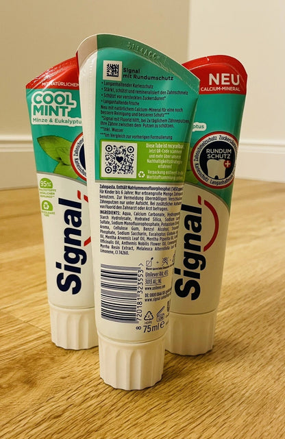 Signal Cool Mint Zahnpasta | 3er-Pack