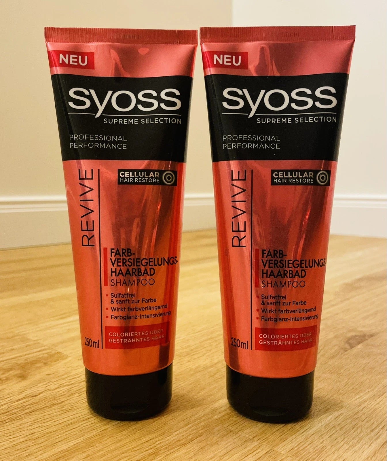 Syoss Supreme Collection Revive Shampoo 2x250ml