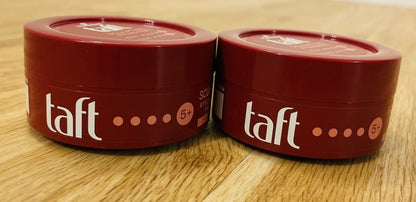 Schwarzkopf Taft Sculpting Styling Paste 24h Ultra Halt – Vegan – 2er Pack