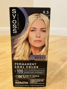 Syoss Haarfarbe 9-5 Kühles Perlblond – 3er Pack (3×115 ml)