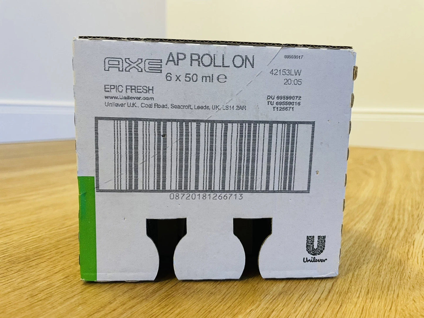 6x AXE Roll-On Epic Fresh 50 ml – Herren Deodorant