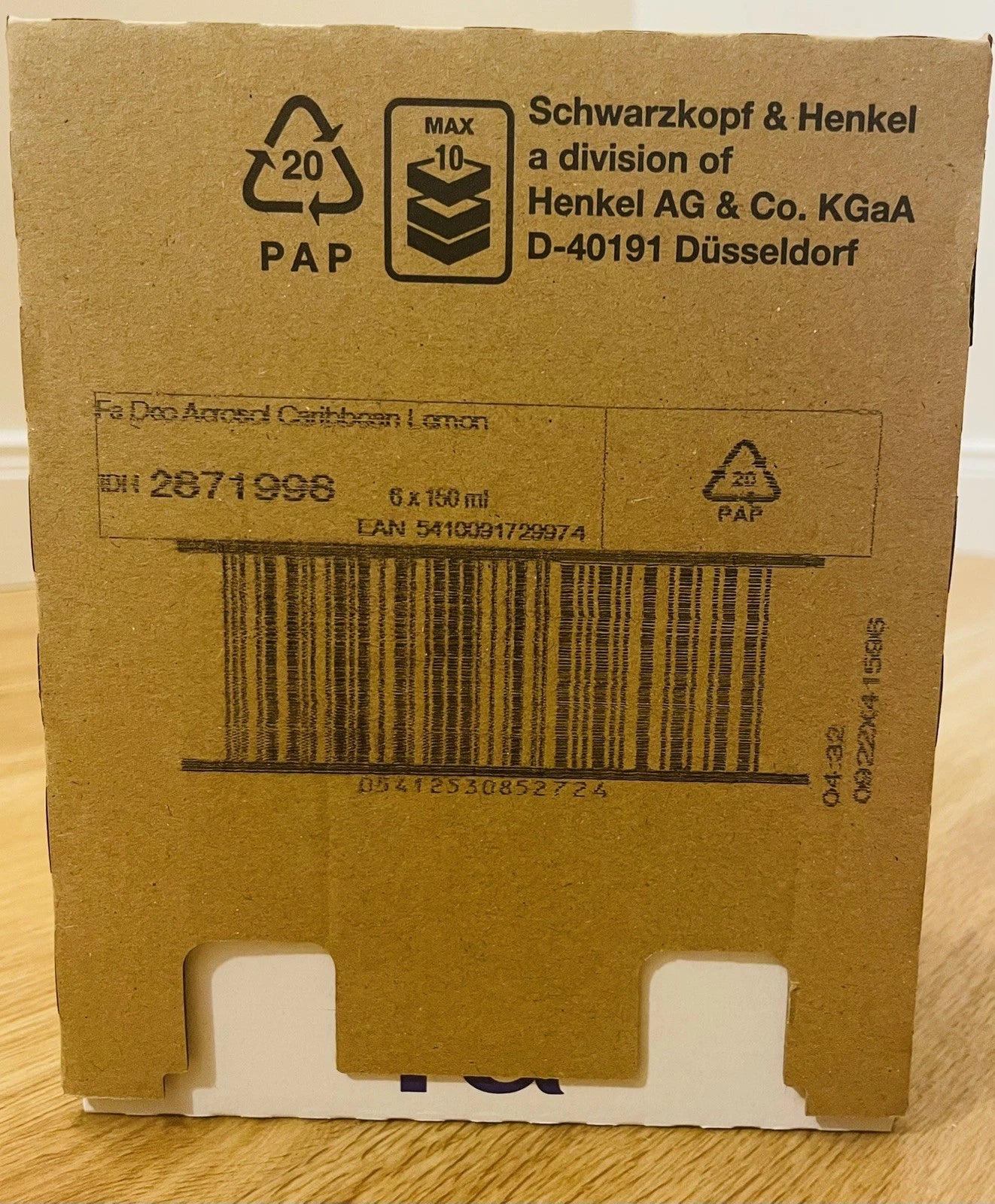 Fa Caribbean Wave Deospray – 6er Pack