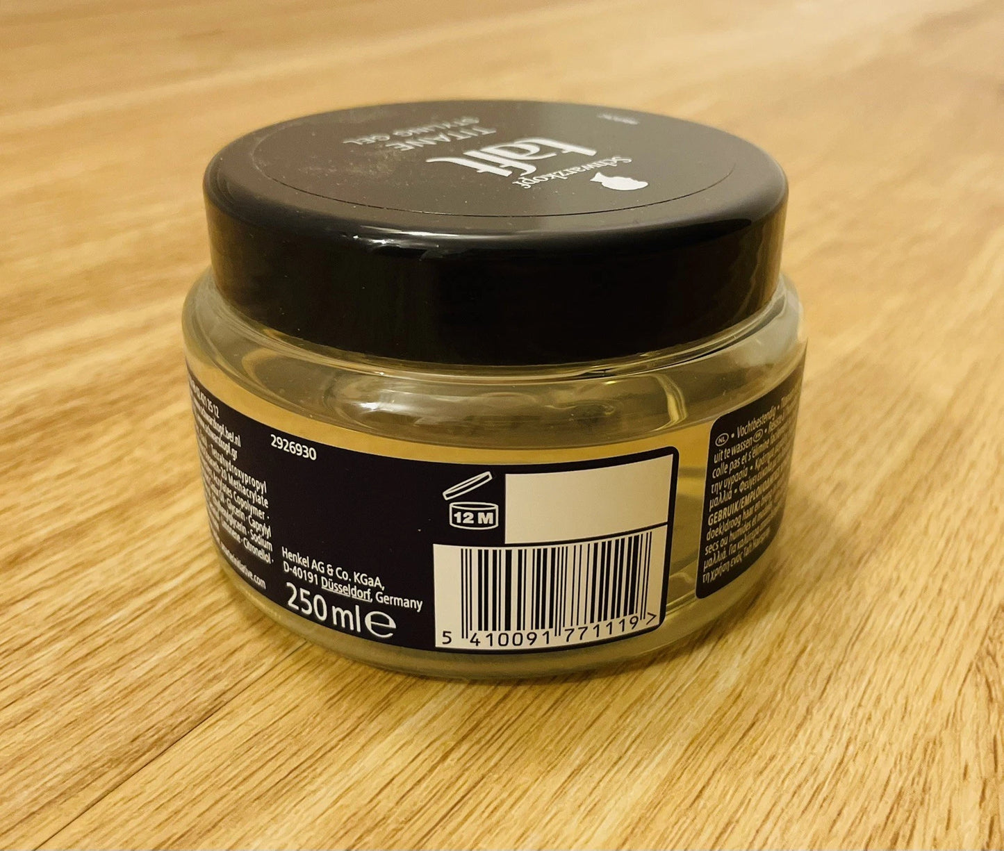 Schwarzkopf Taft Power Gel Titane Ultimate Hold 48h – Vegan