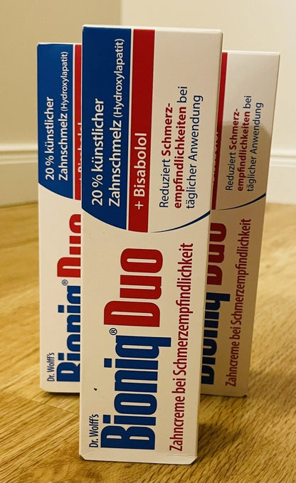 Dr. Wolff’s Bioniq Duo Zahnpasta – 3er Set