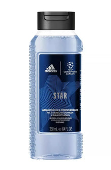 Adidas UEFA Star Edition Duschgel Herren – 250 ml, Vegane Formel