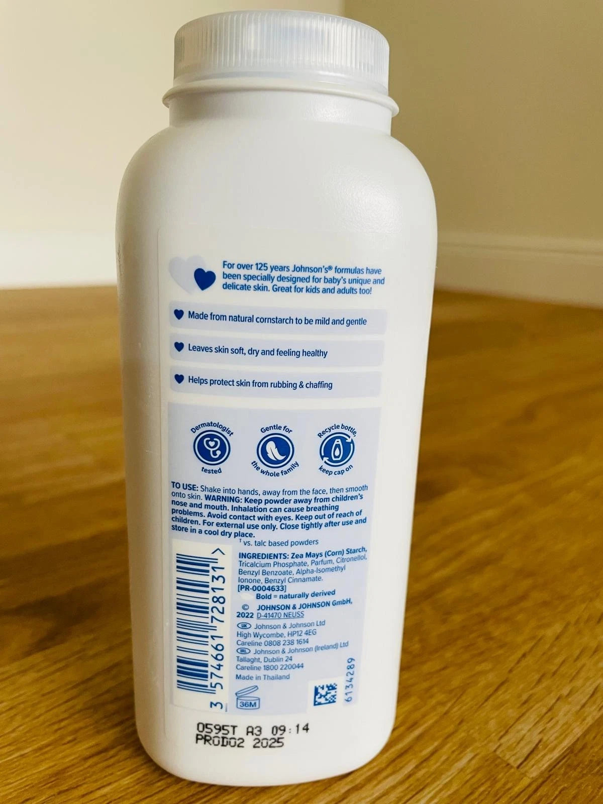 Johnson's Baby Johnson's Babypuder, Multipack, Natural, 6 Stück 6 x 200 g, OVP