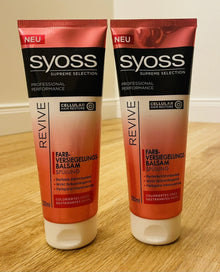Syoss Supreme Selection Spülung Revive Farb-Versiegelungs-Balsam – 2er Pack
