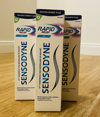 Sensodyne Rapid Relief Zahnpasta – 3er Pack (3x75 ml)