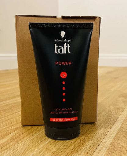Schwarzkopf 3 Wetter Taft Power Gel – Mega Starker Halt 5 – 6er Pack