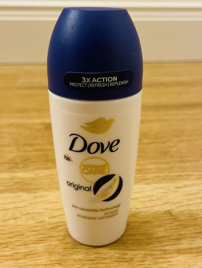 6× Dove Advanced Care Original Roll-On Deo
