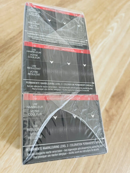 Syoss Haarfarbe 1-1 Schwarz – 3er Pack Dauerhafte Coloration