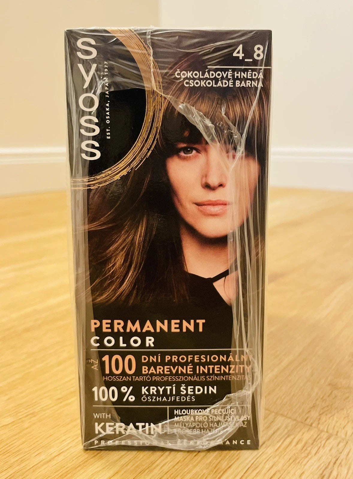 Syoss Permanente Coloration 4-8 Chocolate Brown – 3er Pack