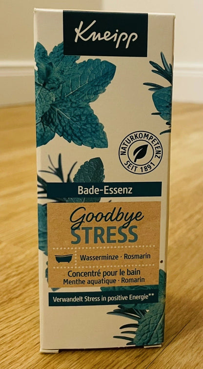 Kneipp Goodbye Stress Bade-Essenz 100 ml – Mit Rosmarin & Wasserminze