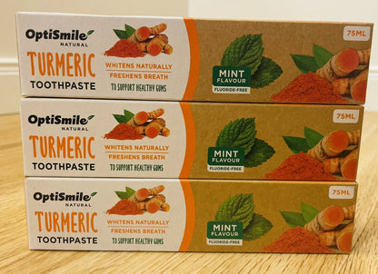 Kurkuma Zahnpasta Vegan (3×75 ml)